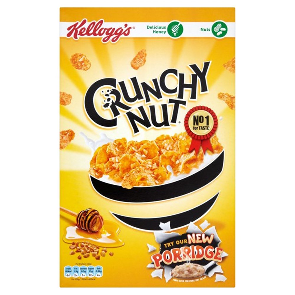 KELLOGS CRUNCHY NUT 375GR – Kıbrıs Sanal Market